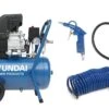 Hyundai 55801 Set 2 Compressor Inclusief Accessoireset - 8 Bar - 24L - 55801 + 55902 -Metabo Winkel 17ebcef91b872800fd0d87f7158ef08c