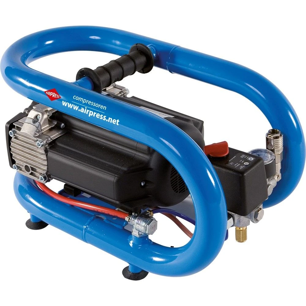 Airpress 36748 - Stille Olievrije Compressor LMO 3-210 8 Bar 0,7 Pk 168 L/min 3 L 3 Airpress 36748 - Stille Olievrije Compressor LMO 3-210 8 Bar 0,7 Pk 168 L/min 3 L