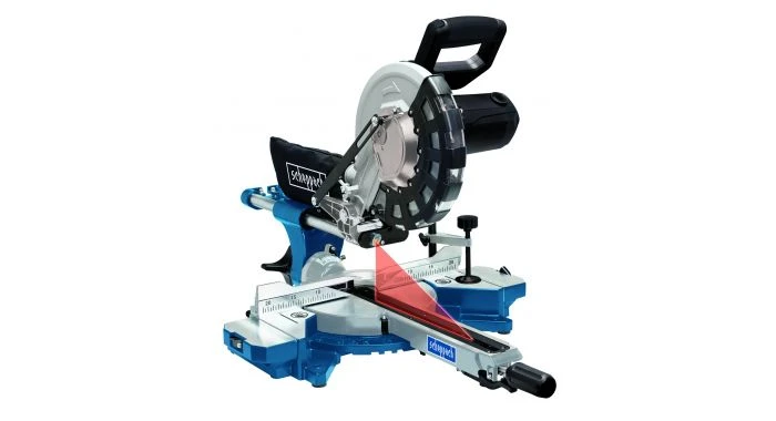 Scheppach HM254 Afkortzaag - 2000W - 255mm - 5901216901 3 Scheppach HM254 Afkortzaag - 2000W - 255mm - 5901216901