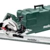 Metabo KS 55 FS Cirkelzaag En Geleiderail (1600mm) In Koffer - 1200W - 160mm - 691064000 1 Metabo KS 55 FS Cirkelzaag En Geleiderail (1600mm) In Koffer - 1200W - 160mm - 691064000 -Metabo Winkel 29464680586e963dd9ab17efd0a57008