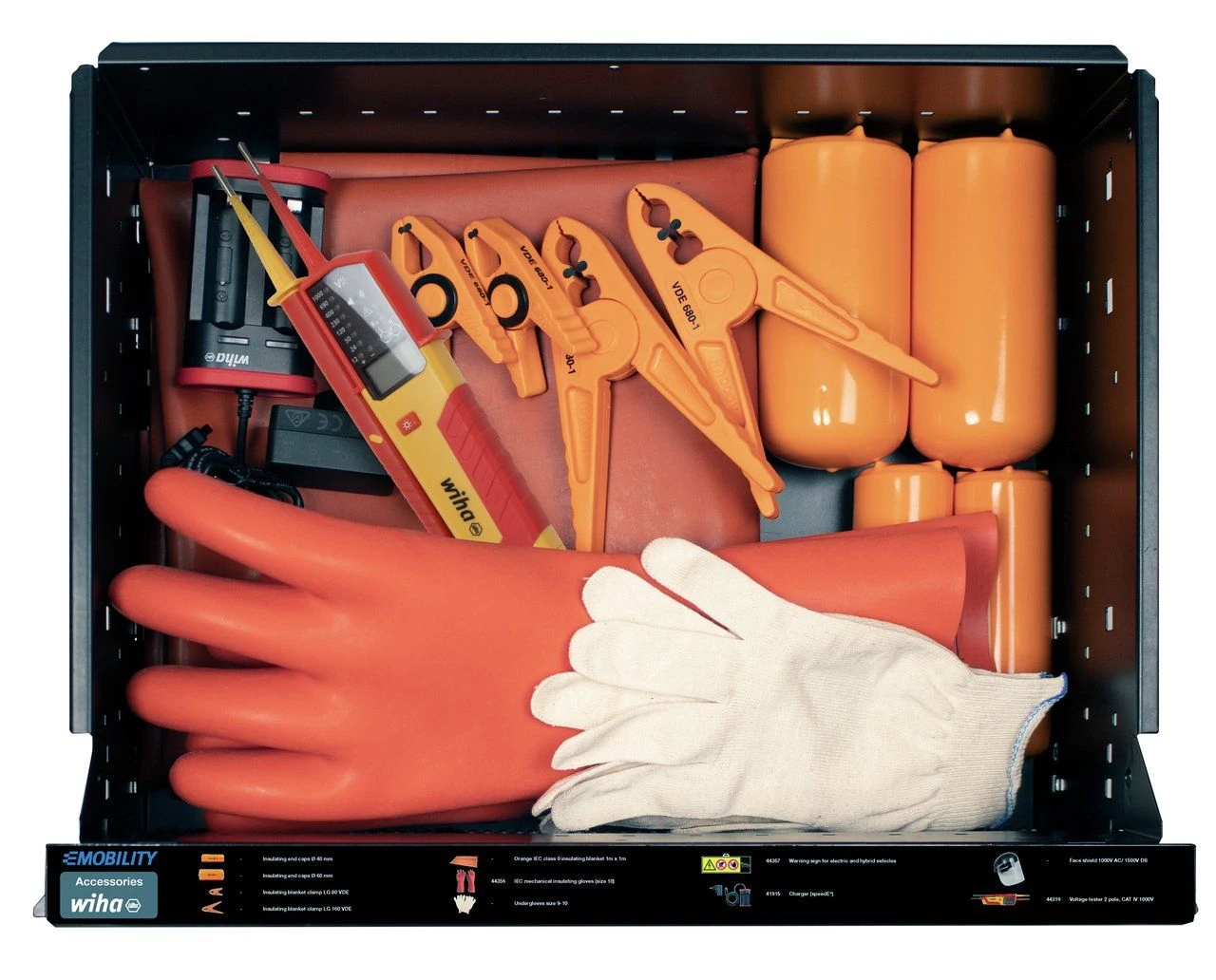 Wiha 9300-23401 Werkplaatstrolleyset EMobility Competence Max - 104-delig 8 Wiha 9300-23401 Werkplaatstrolleyset EMobility Competence Max - 104-delig - Afbeelding 6