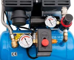 Airpress 36743 - Stille Olievrije Compressor L 6-95 8 Bar 0,6 Pk 25 L/min 6 L -Metabo Winkel 3e02bd25fdbd28c752b8e497a2d602a7