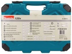 Makita E-06616 Gereedschapset In Koffer - 120-delig -Metabo Winkel 58d31bf66a853745681ecb0fe75d4499