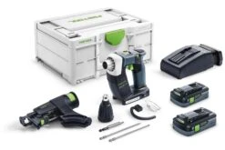 Festool DURADRIVE DWC 18-2500 HPC4,0 I-Plus 18V Li-Ion Accu Bandschroefmachine Set (2x4,0Ah) In Systainer - 18Nm - 55mm - Koolborstelloos - 576498 -Metabo Winkel 99dbe45281e4664b796fe71da8c399d8
