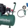 Metabo Basic 250-24 W Compressor + LPZ 4 Toebehorenset - 1500W - 8 Bar - 24L - 95 L/min - 690836000 -Metabo Winkel a5f251da8a2cf97079b78fcfe96c8fca