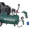 Metabo Basic 250-24 W OF SET Compressor + LPZ-4 Toebehorenset - 1500W - 8 Bar - 24L - 100 L/min - 690865000 -Metabo Winkel a6a72f270cce14ff2c620c3becb8b0cf