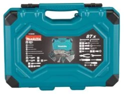 Makita E-08458 Gereedschapset In Koffer - 87-delig 7 Makita E-08458 Gereedschapset In Koffer - 87-delig -Metabo Winkel a9b3662abfc9f88e3efceb448d74d535