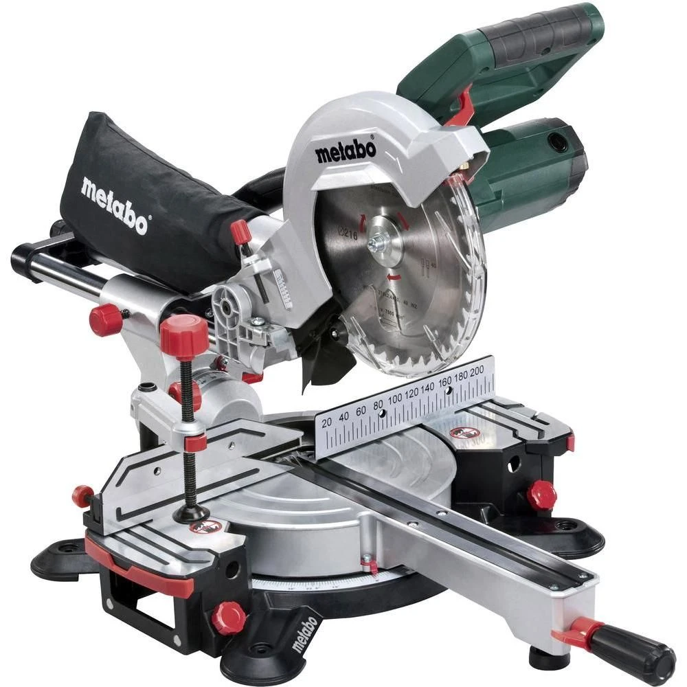 Metabo KGS 216 M Afkortzaag Met 2 Zaagbladen - 1500W - 216 X 30mm - 690827000 4 Metabo KGS 216 M Afkortzaag Met 2 Zaagbladen - 1500W - 216 X 30mm - 690827000 - Afbeelding 2