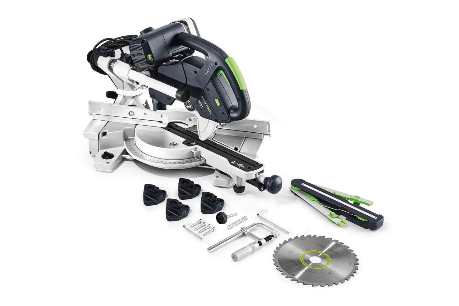 Festool KS 60 E-SET KAPEX Afkortzaag - 1200W - 216mm Met Extra Zaagblad 3 Festool KS 60 E-SET KAPEX Afkortzaag - 1200W - 216mm Met Extra Zaagblad - Afbeelding 2