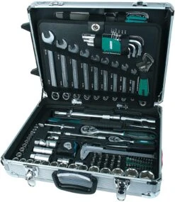 Brüder Mannesmann 29077 Gereedschapset In Trolley - 159-delig -Metabo Winkel c1103d49b6ae0c0485d160db0743ff05